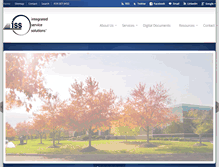 Tablet Screenshot of integratedservicesolutions.com